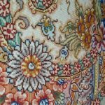 فرش دستبافت نفیس اصیل ایرانی ابریشم